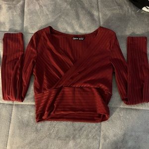 Brand: SHEIN Size: Xs (2) Color: burgundy